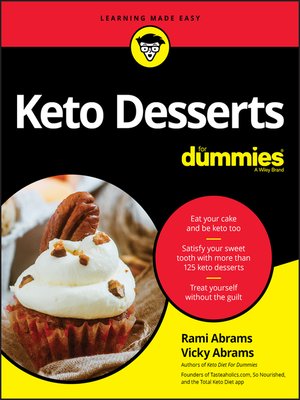 cover image of Keto Desserts For Dummies